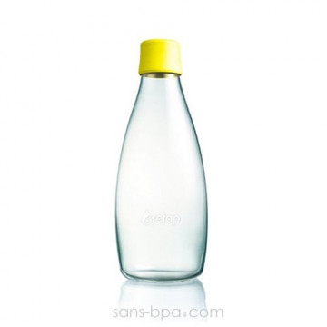 Gourde verre 500 ml GREEN