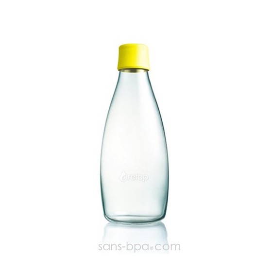 Gourde verre 500 ml GREEN