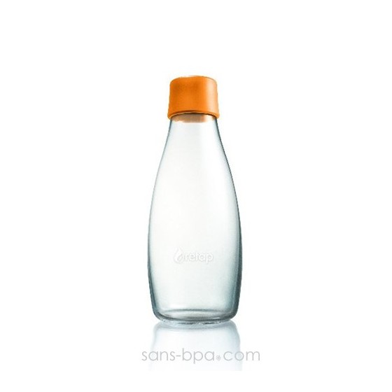 Gourde verre 500 ml CITRON