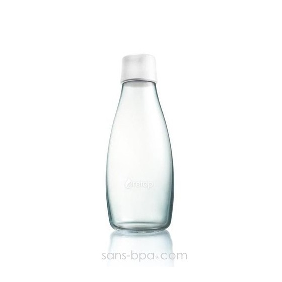 Gourde verre 500 ml ORANGE