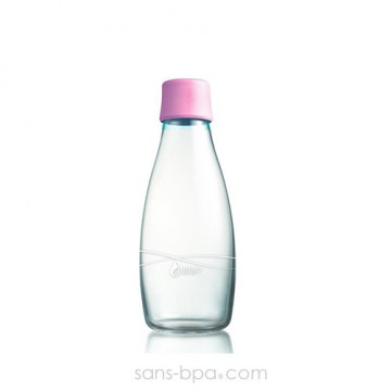 Gourde verre 500 ml - MAGENTA