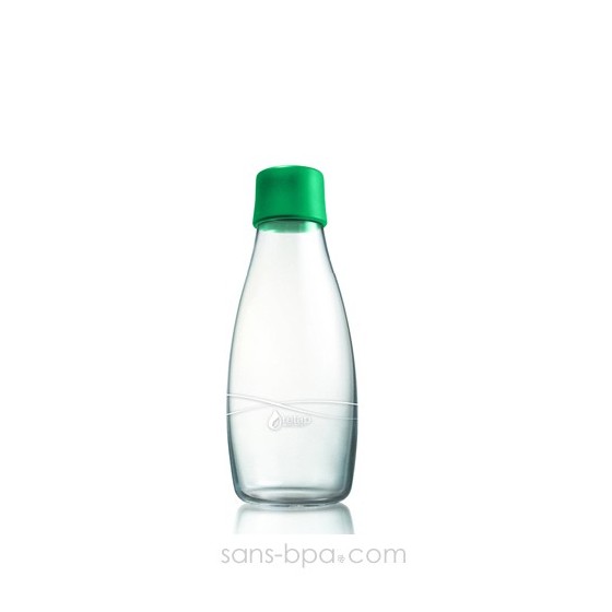 Gourde verre 300 ml GREEN