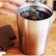 Timbale inox isolée 250ml & sa housse BIO