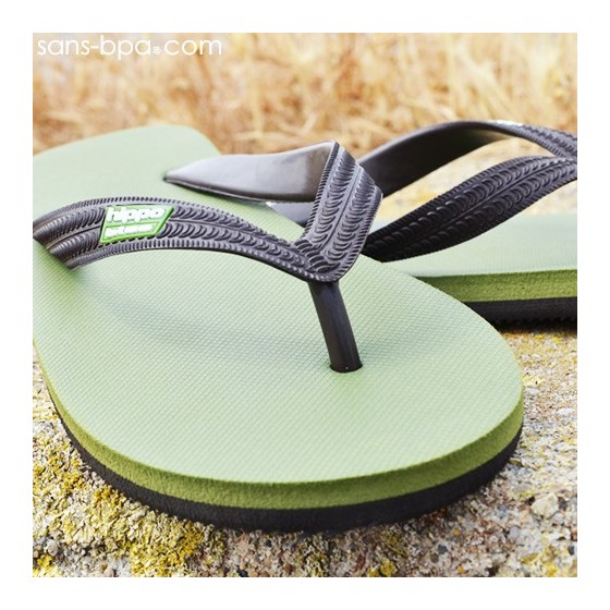 Tongs naturelles GREEN