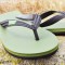 Tongs naturelles GREEN