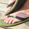 Tongs naturelles GREEN