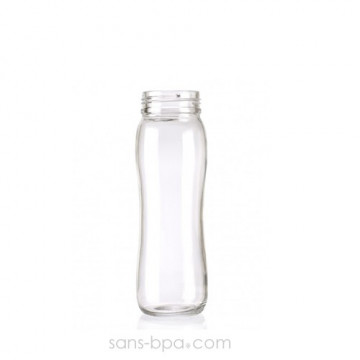 Corps gourde verre 350 ml