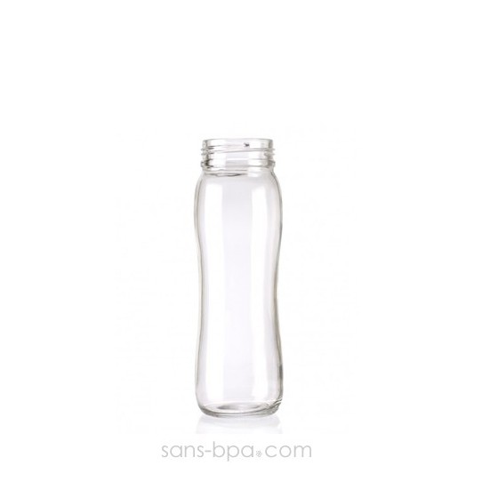 Corps gourde verre 350 ml