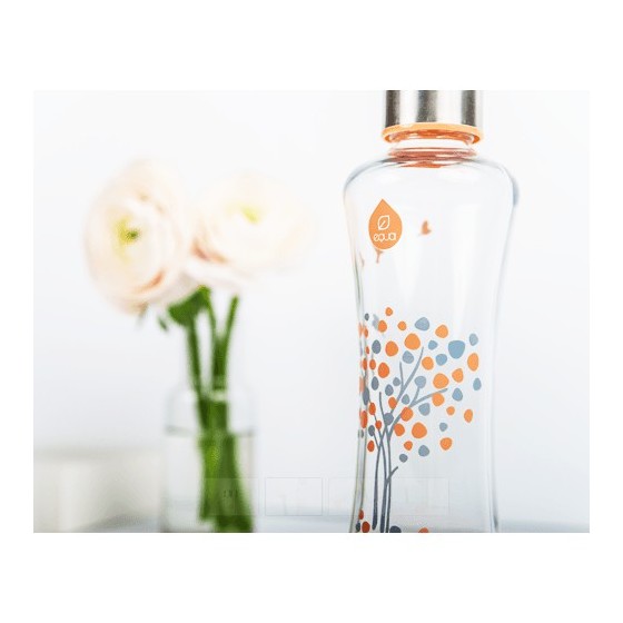 Gourde verre 550 ml PECHE