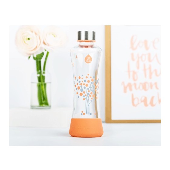 Gourde verre 550 ml PECHE