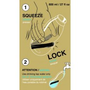 Bouteille filtrante Lime EAU GOOD - BALCK & BLUM