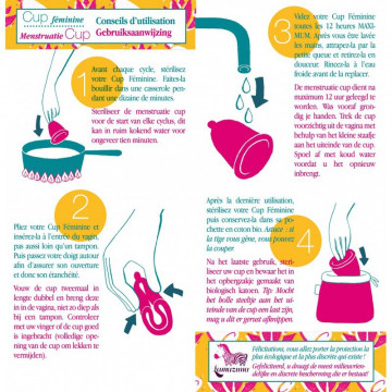 Coupe menstruelle Taille 2 - Jaune 2