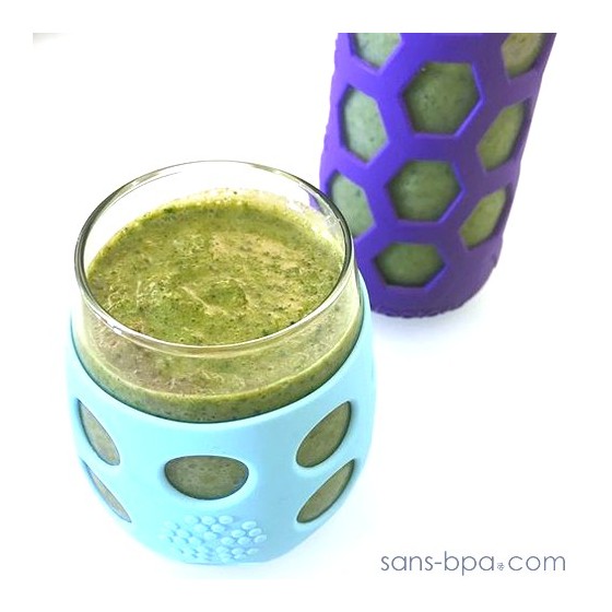Lot 2 Verres gainés 325ml - Menthe