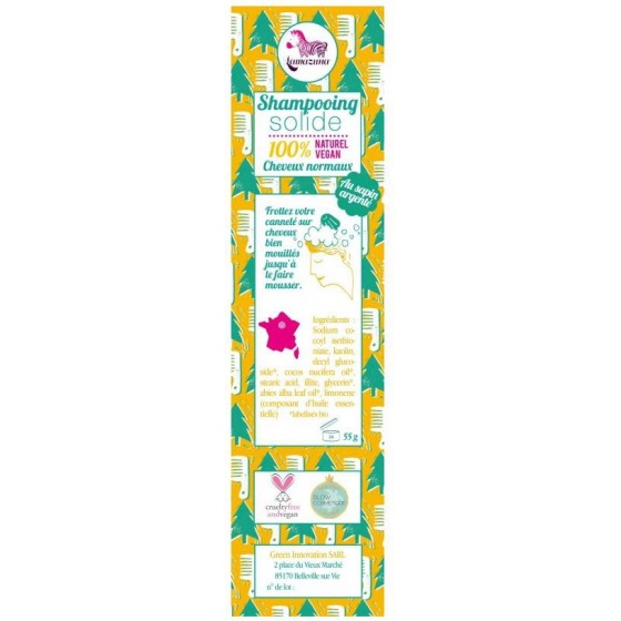 Shampooing solide Cheveux Normaux 55g
