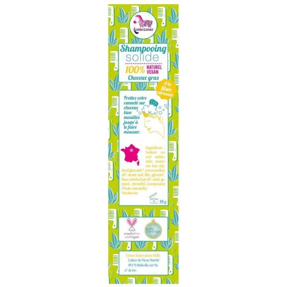 Shampooing solide Cheveux Gras 55g