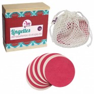 Coffret 10 lingettes démaquillantes Framboise