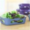 Contenant verre & silicone 850 ml - Aubergine