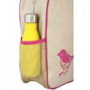 Cartable maternelle lin enduit Moineaux