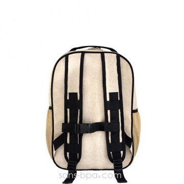 Cartable maternelle lin enduit Moineaux 2