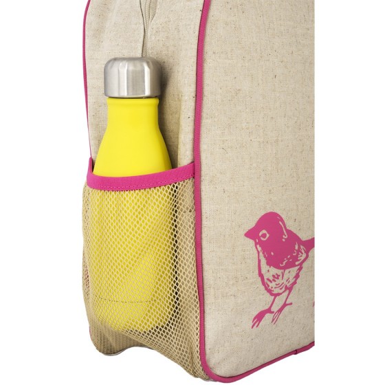 Cartable maternelle lin enduit Moineaux