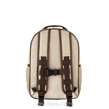 Cartable maternelle lin enduit Squale 2