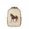 Cartable maternelle lin enduit Squale