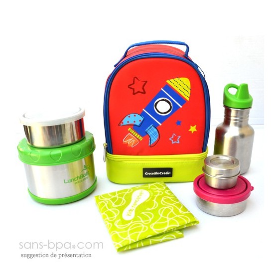 Lunchbag isotherme à compartiments - CHOUETTE