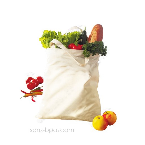 Sac coton Bio - Anses courtes