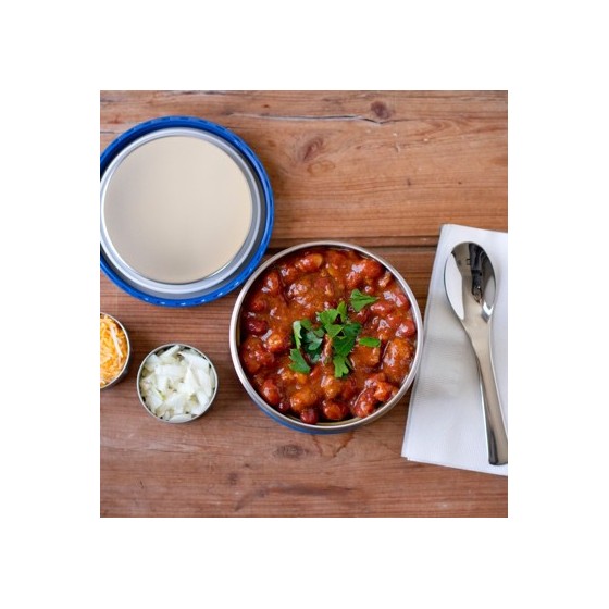 Boite repas isotherme 500 ml BLEU