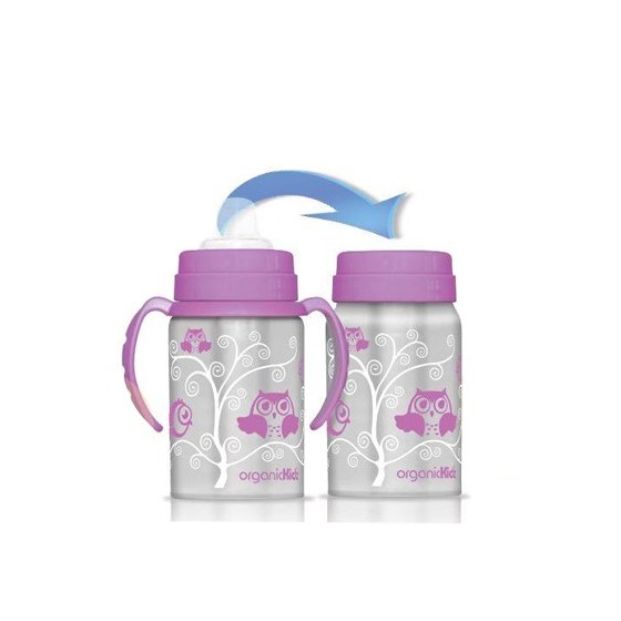 Gourde anti-fuite 270ml - Chouettes