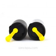 Gobelet inox isotherme 240 ml - Noir - DOPPIO Deluxe