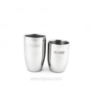 Gobelet inox isotherme 240 ml - Inox - DOPPIO Deluxe