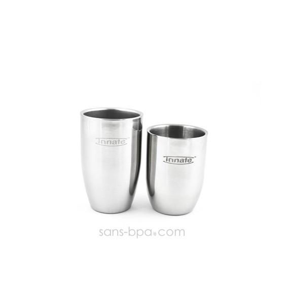 Gobelet  inox isotherme 240 ml - Inox - DOPPIO Deluxe