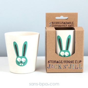 Gobelet à dents biodégradable - Dino