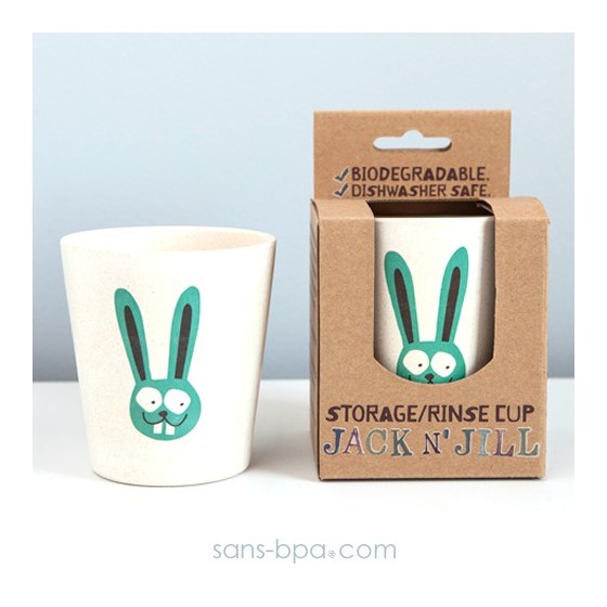 Gobelet à dents biodégradable - Dino