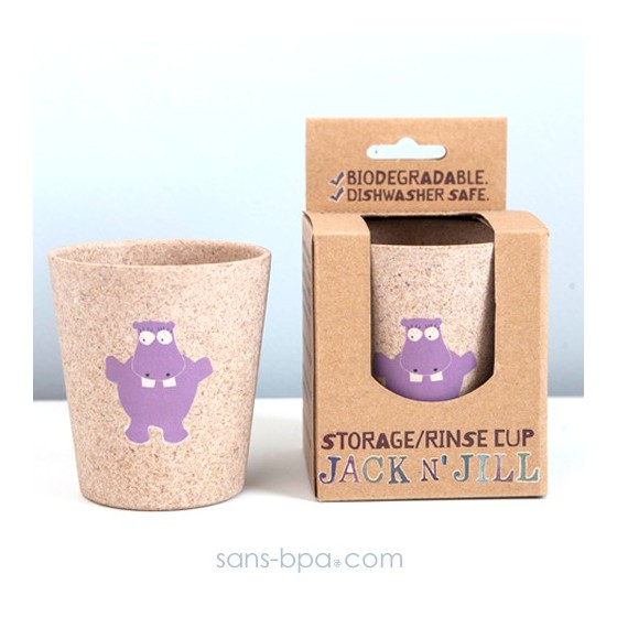 Gobelet à dents biodégradable - Bunny