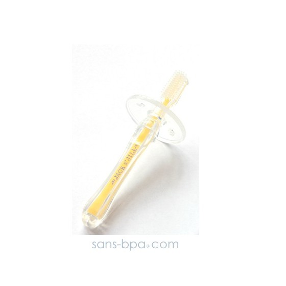 Brosse à dents silicone 1 à 3 ans - Jack & Jill