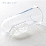 Lot 2 Brosses à dents doigtier silicone 6 à 18 mois - Jack & Jill