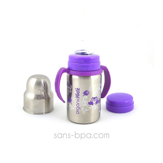 Gourde anti-fuite 270ml - Chouettes