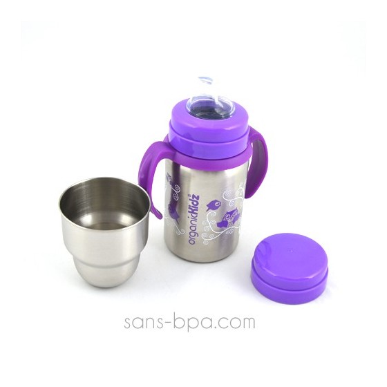Gourde anti-fuite 270ml - Chouettes