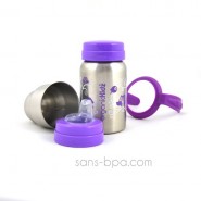 Gourde anti-fuite 270ml - Chouettes