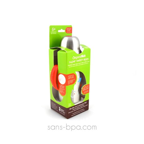 Gourde anti-fuite 270ml - Chouettes