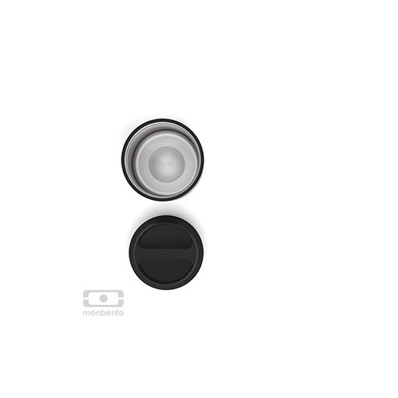 Boite repas inox isotherme 650 ml - Noir