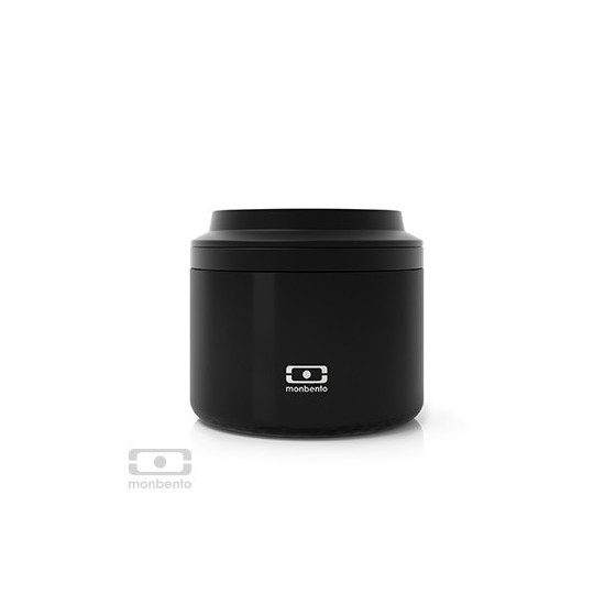 Boite repas inox isotherme 650 ml - Noir