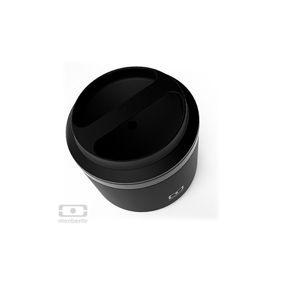 Boite repas inox isotherme 650 ml - Noir