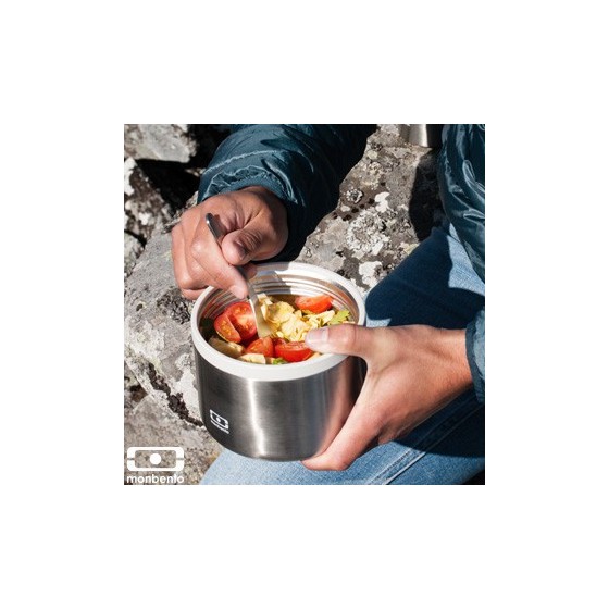 Boite repas inox isotherme 650 ml - Inox