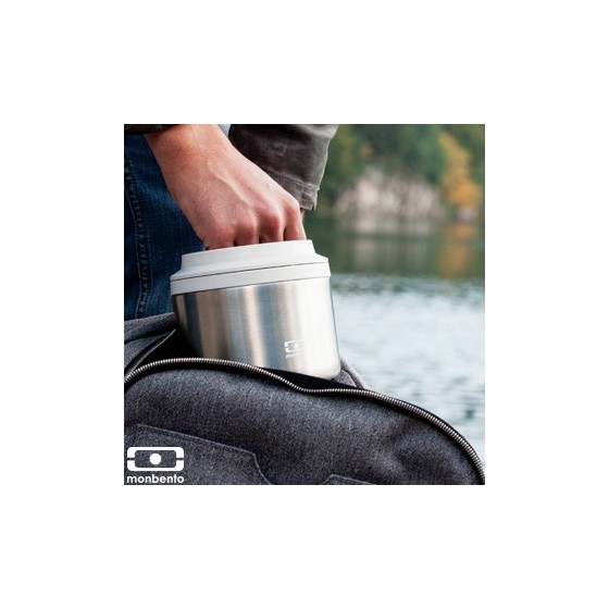 Boite repas inox isotherme 650 ml - Inox