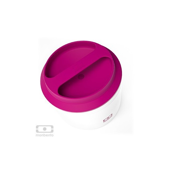 Boite repas inox isotherme 650 ml - Noir