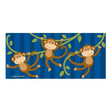 Gourde inox 400 ml - Singes 2