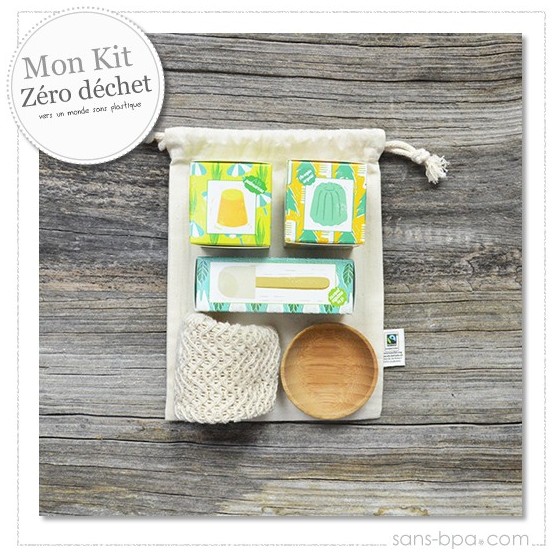 Kit beauté zéro déchet complet